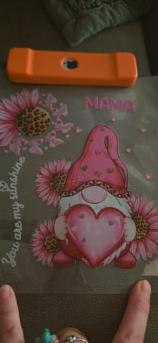Customer photo review of Unique Leopard Grandma Mom Butterfly Kids Personalized Decal