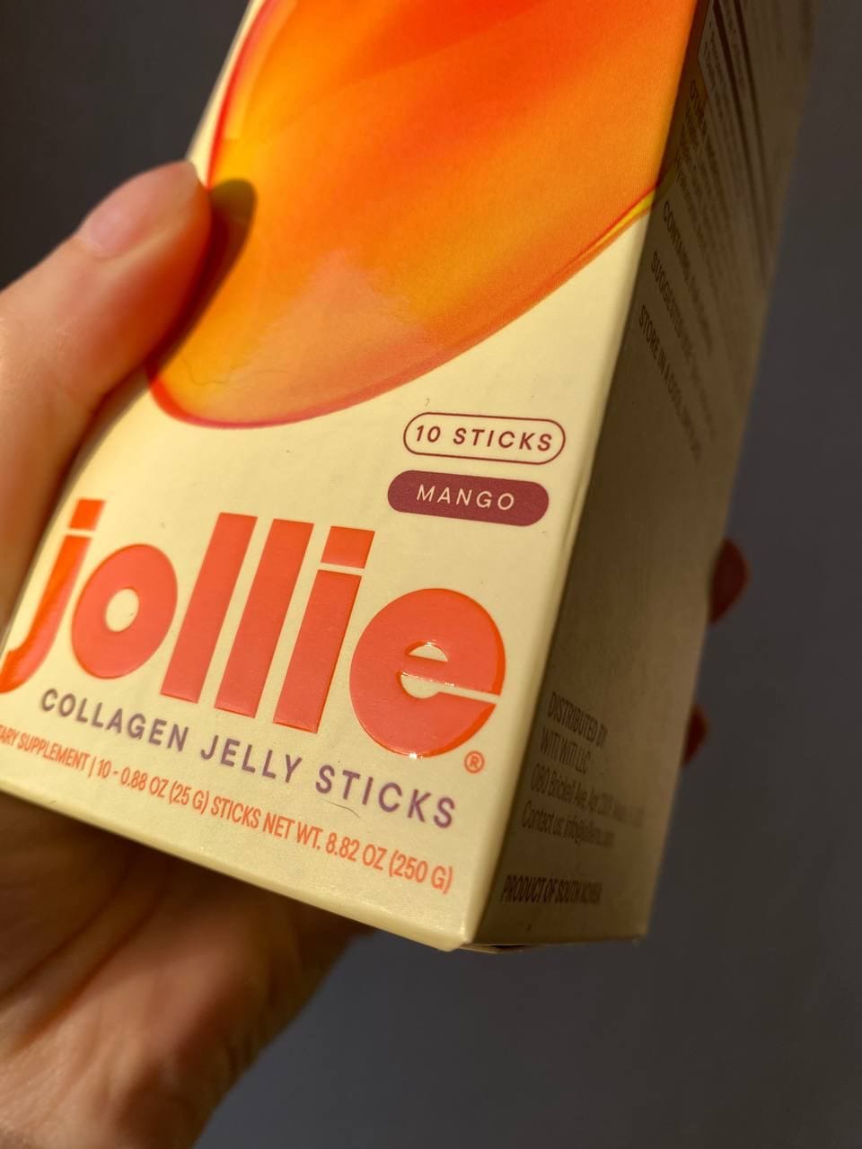 Customer photo review of JOLLIE Collagen Jelly Sticks