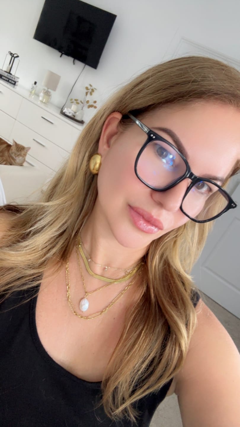 Customer photo review of Cannes Chunky Earrings (Bundle)