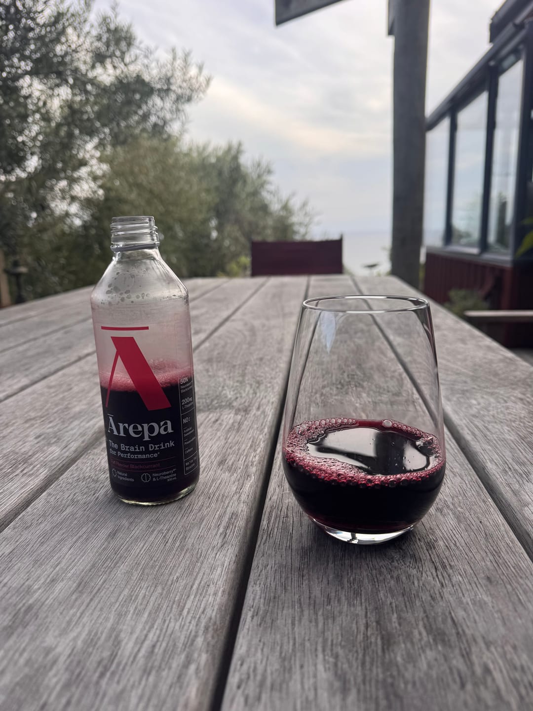 Customer photo review of The Brain Drink for Performance (300ml)⁺
