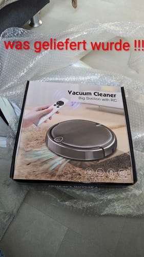 Customer photo review of HOME BUDDY –  3 in 1 Saugroboter mit Wischfunktion