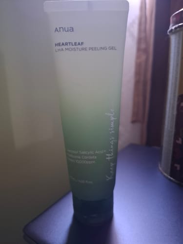 Customer photo review of Heartleaf Lha Moisture Peeling Gel