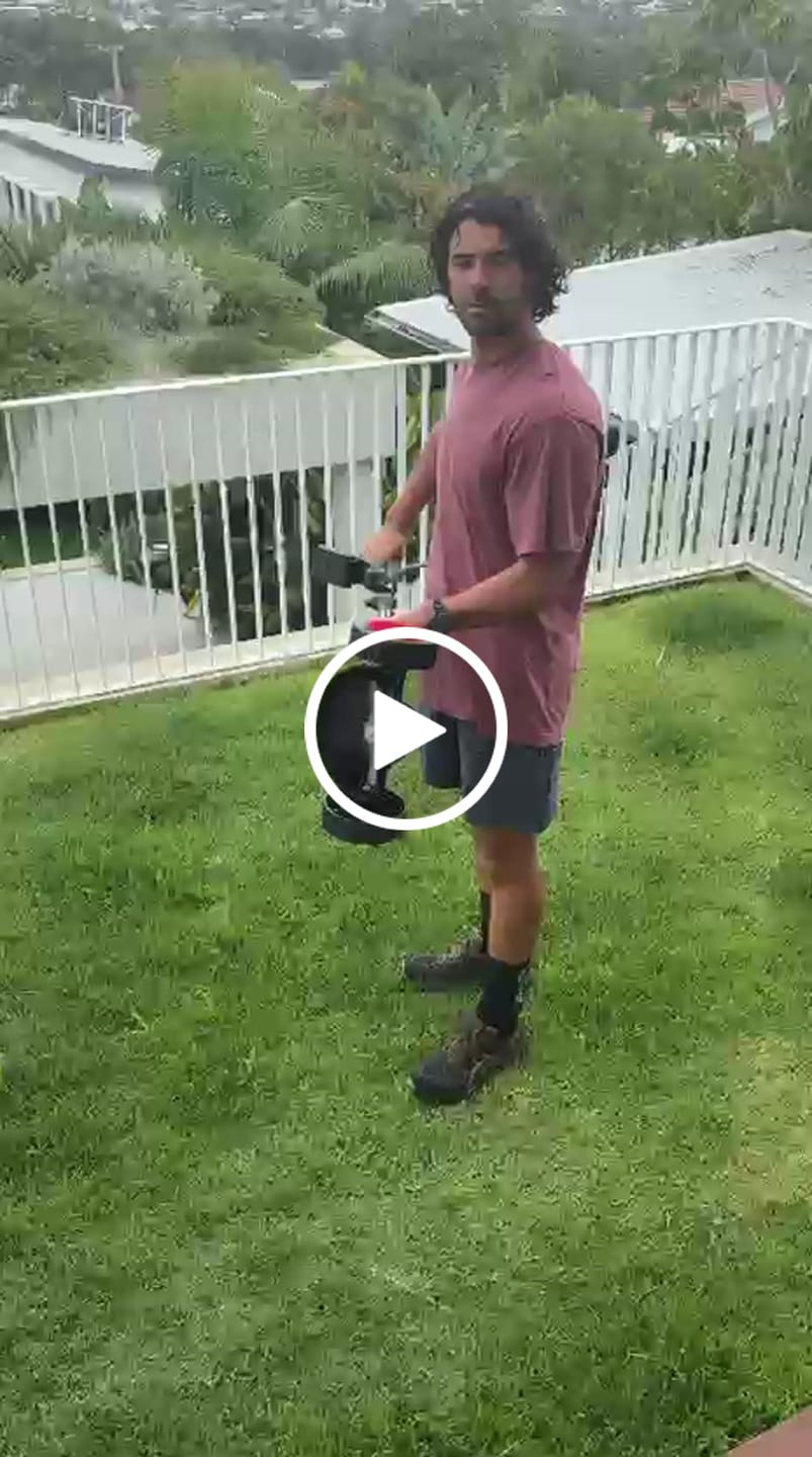 Customer video review of GardenMate™ - 3 in 1 Cordless Electric Grass Lawn Mower