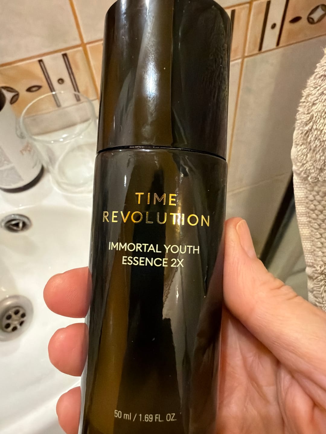 Customer photo review of Koncentrēta esence Missha Time Revolution Immortal Youth Essence 2x