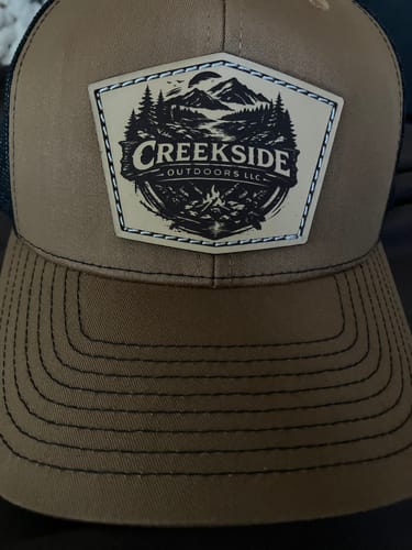Customer photo review of Custom Leather Koozies Can Cooler Sleeves Neoprene Authentic Leather Patch