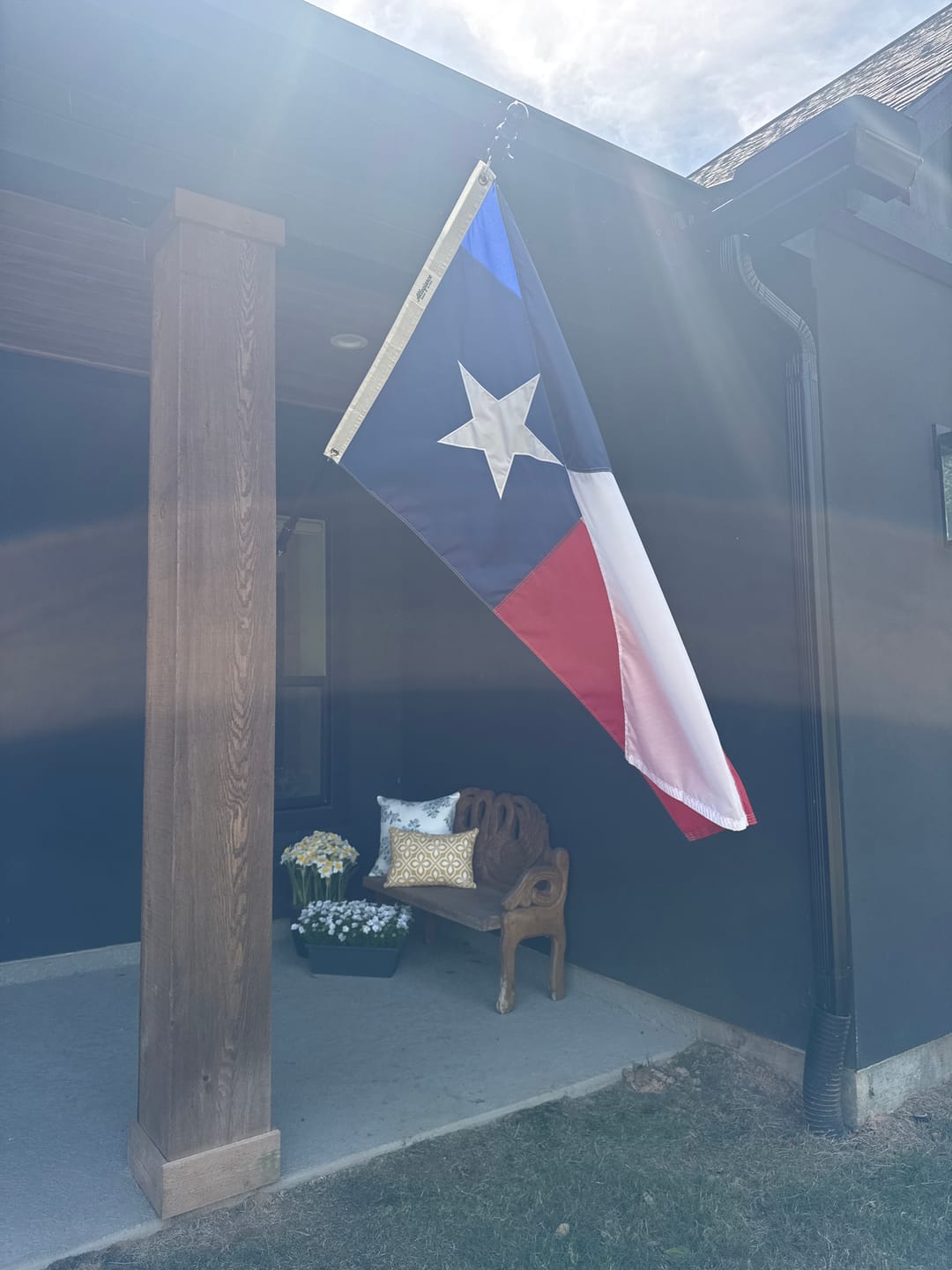 Customer photo review of 3' x 5' Texas Flag