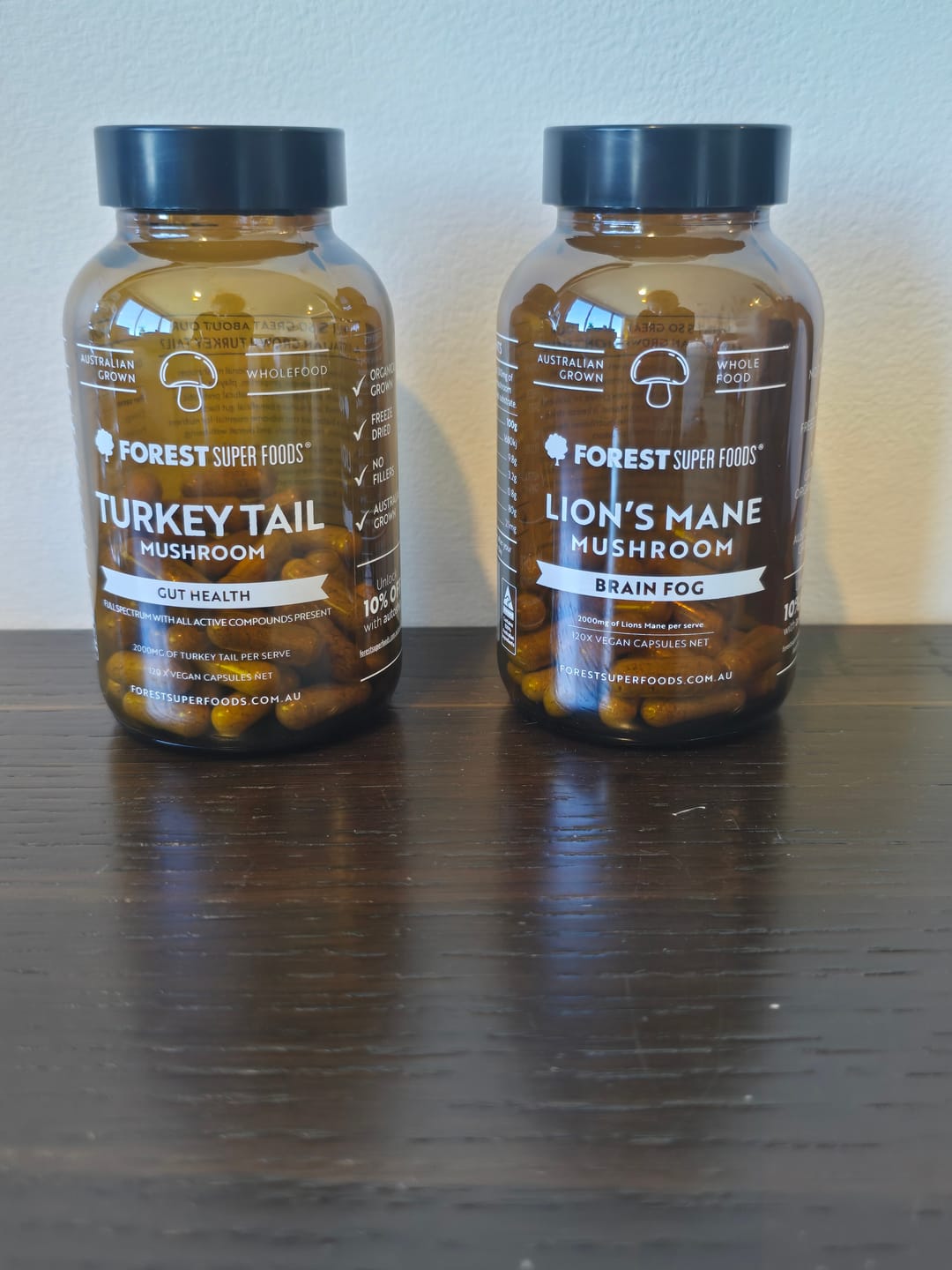 Customer photo review of Australian Grown Turkey Tail Capsules
