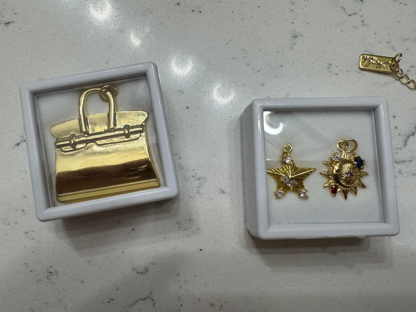 Customer photo review of 3 CHARM BUNDLE - Pick Your Charms TT LIVE