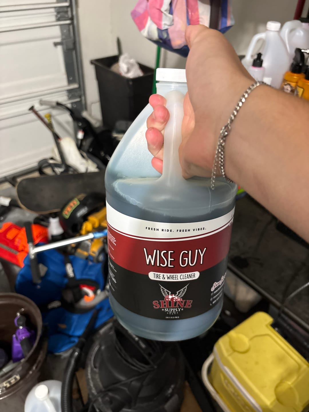 Customer photo review of Wise Guy - Gallon