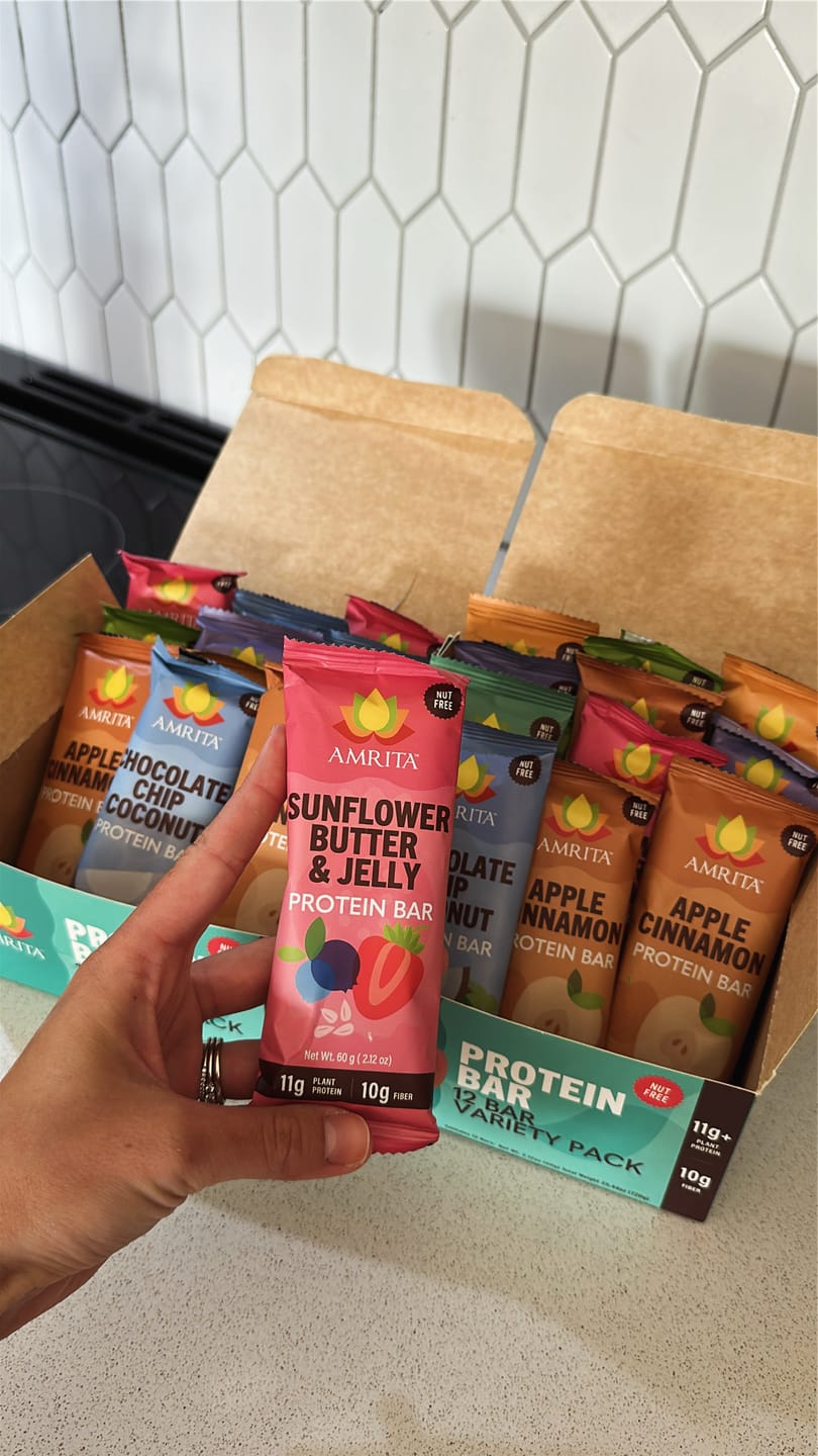 Customer photo review of High Protein Bars Variety Pack