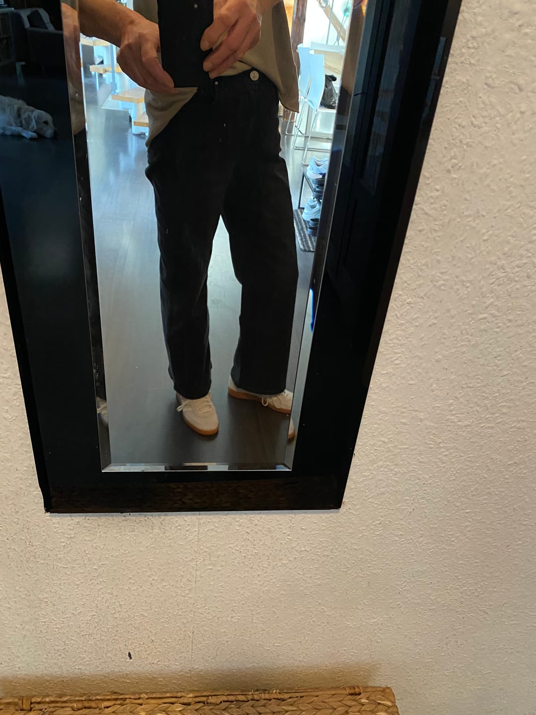 Customer photo review of JOOSY Wide Leg Jeans