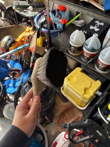 Customer photo review of Soft Bristle Wheel Brush
