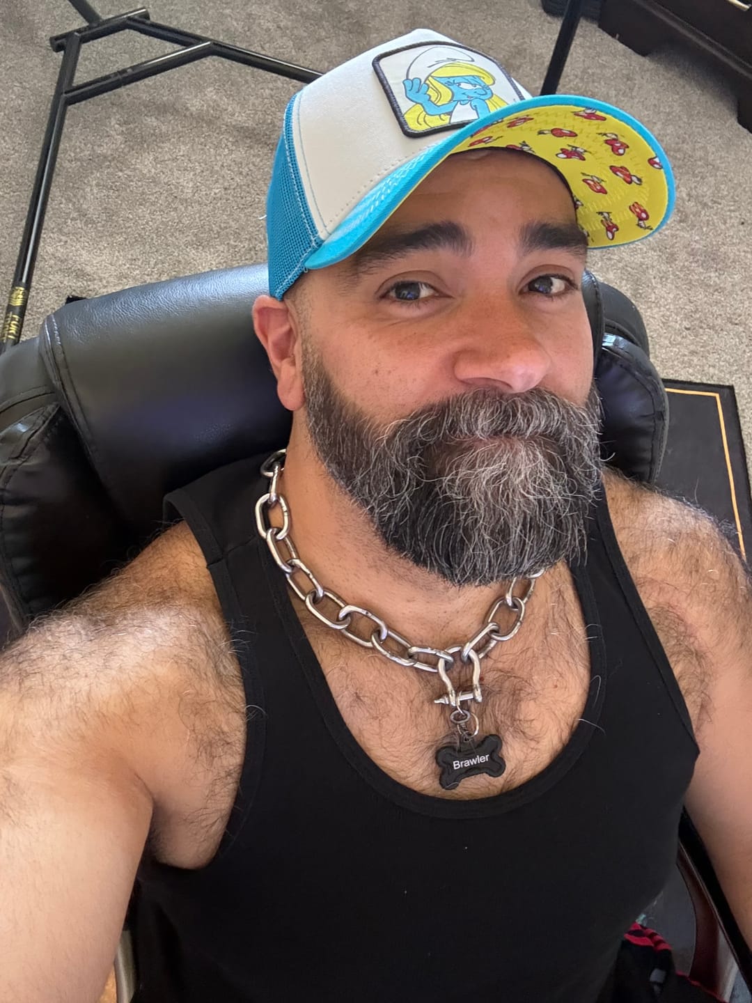 Customer photo review of OVERLORD X Smurfs: Smurfette Trucker Cap