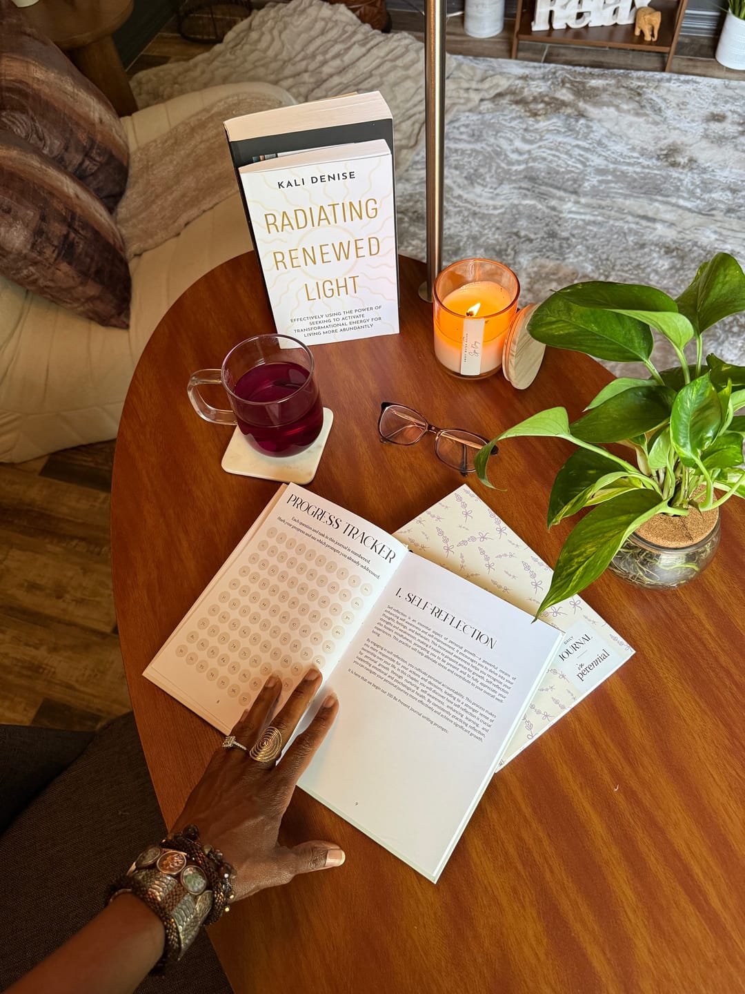 Customer photo review of Be Present - 100 Guided Prompt Journal