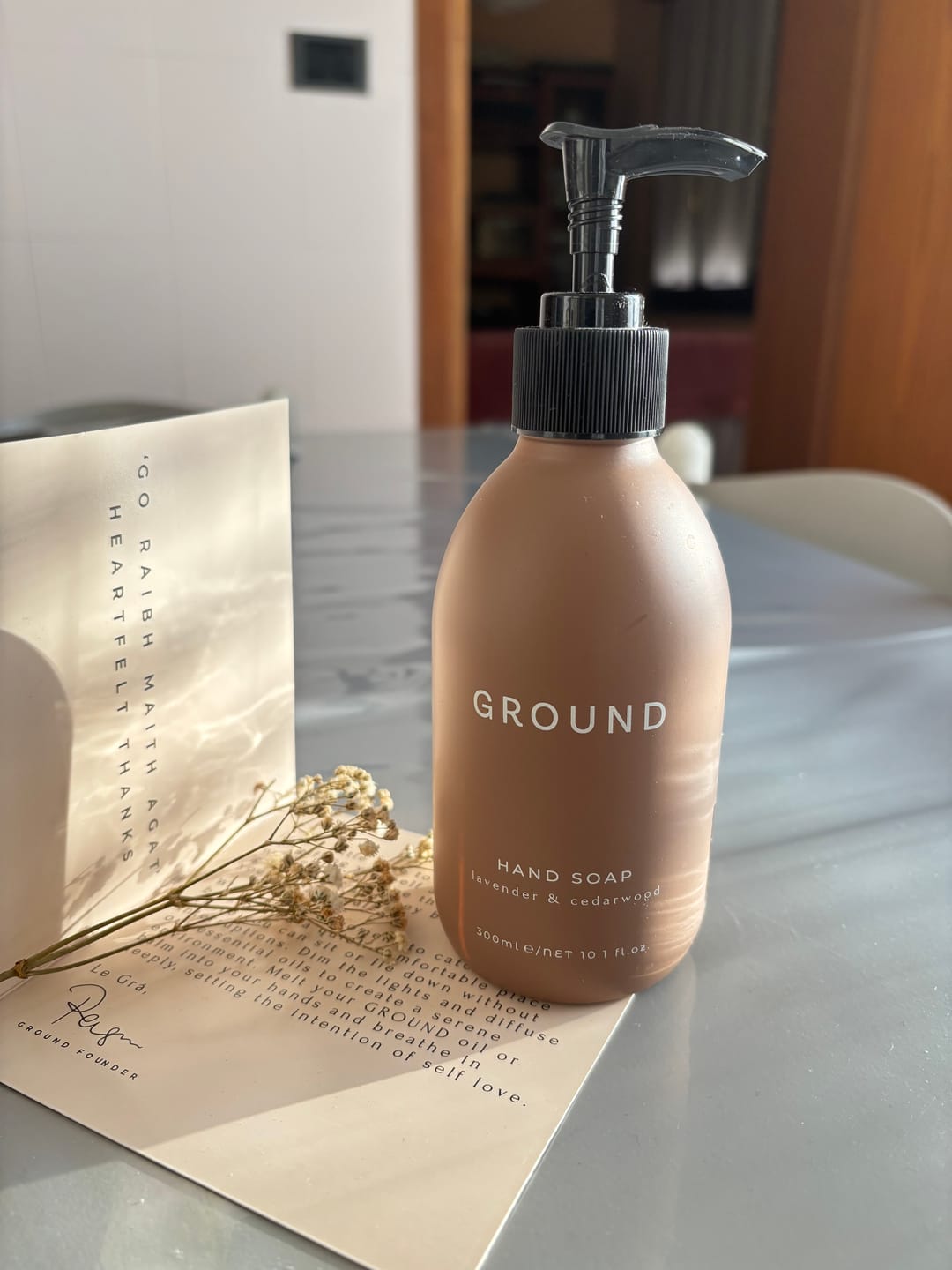 Customer photo review of GROUND Hand Soap 300ml
