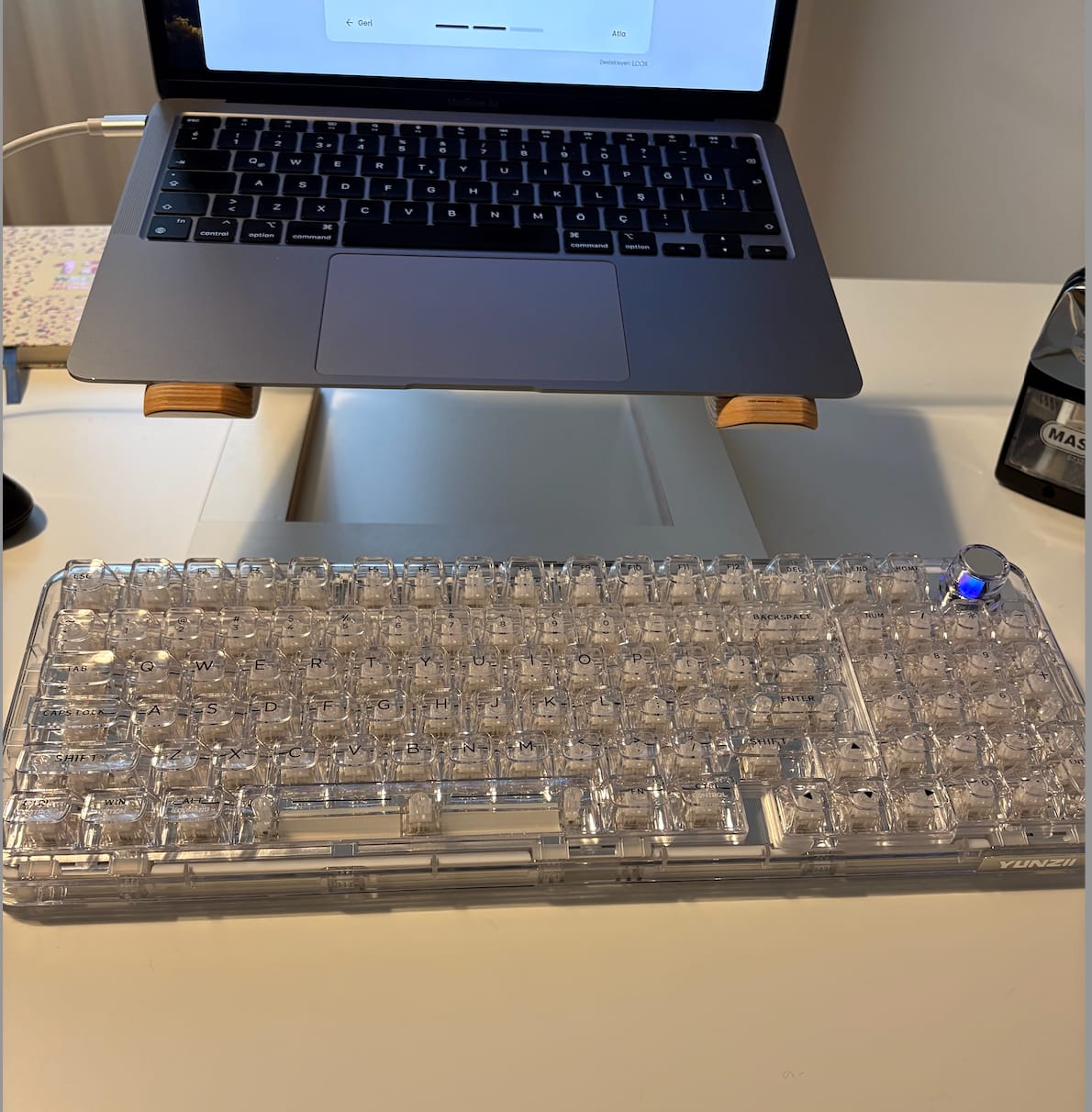 Customer photo review of YUNZII X98 Mekanik Klavye