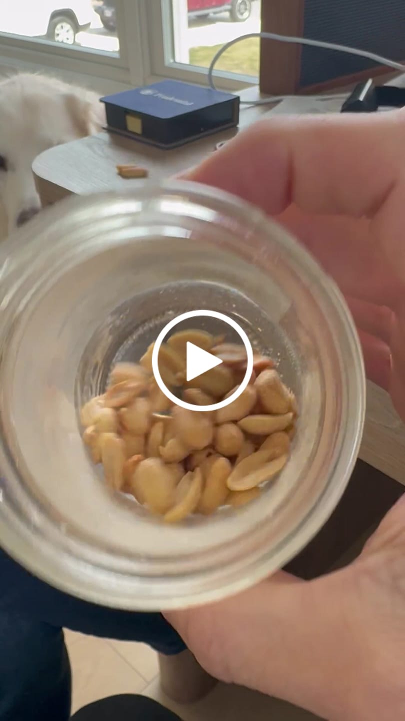 Customer video review of Pa's Peanuts