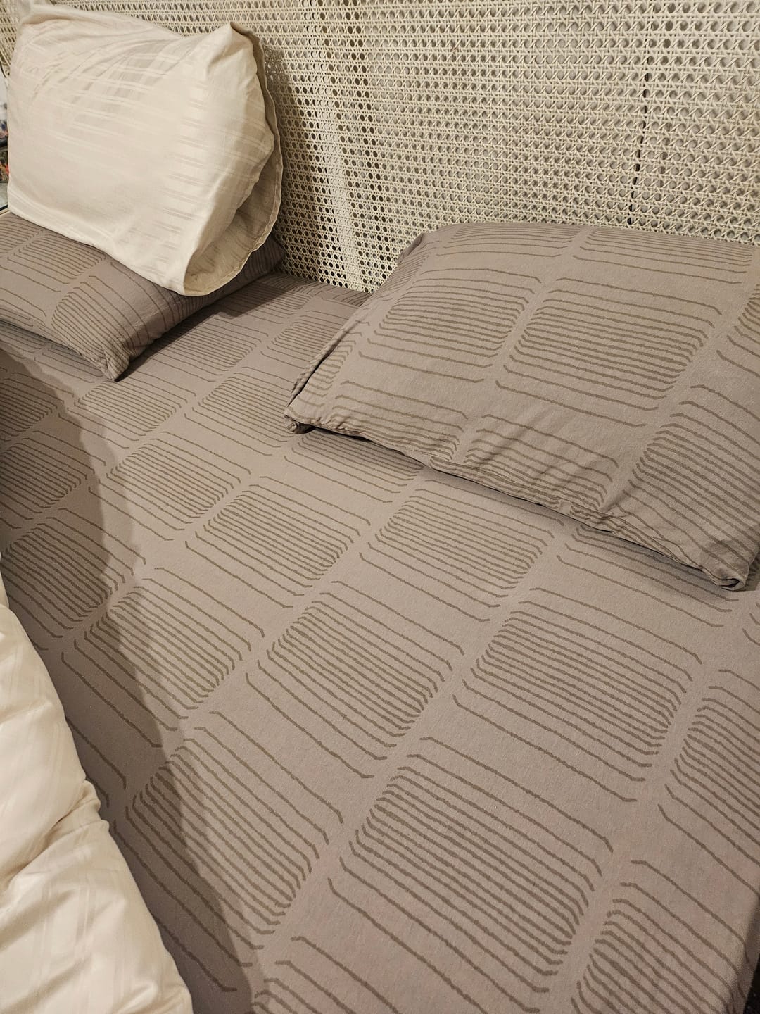 Customer photo review of Jersy Fitted Sheet + Pillowcases