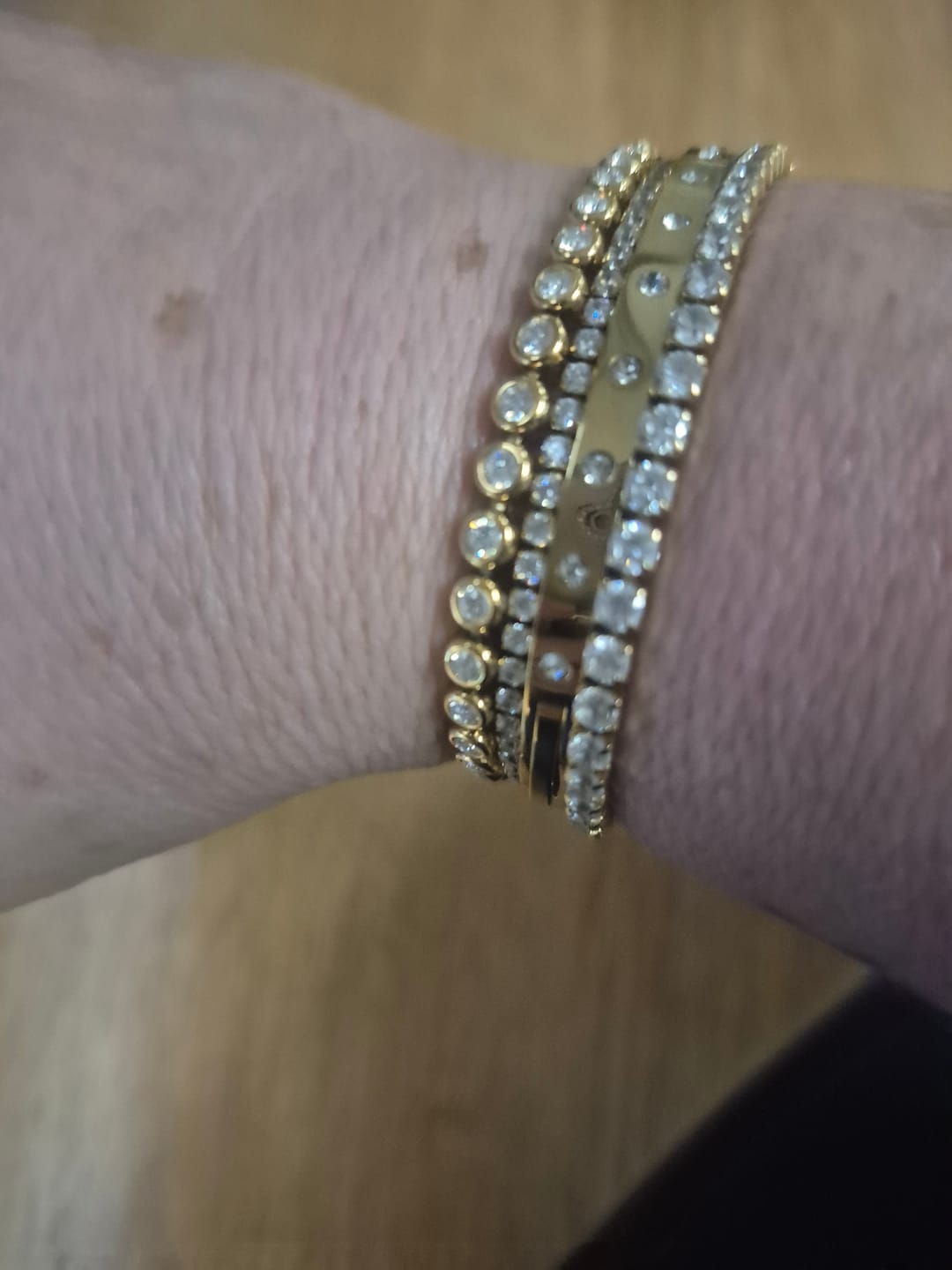 Customer photo review of Tennis Bracelet