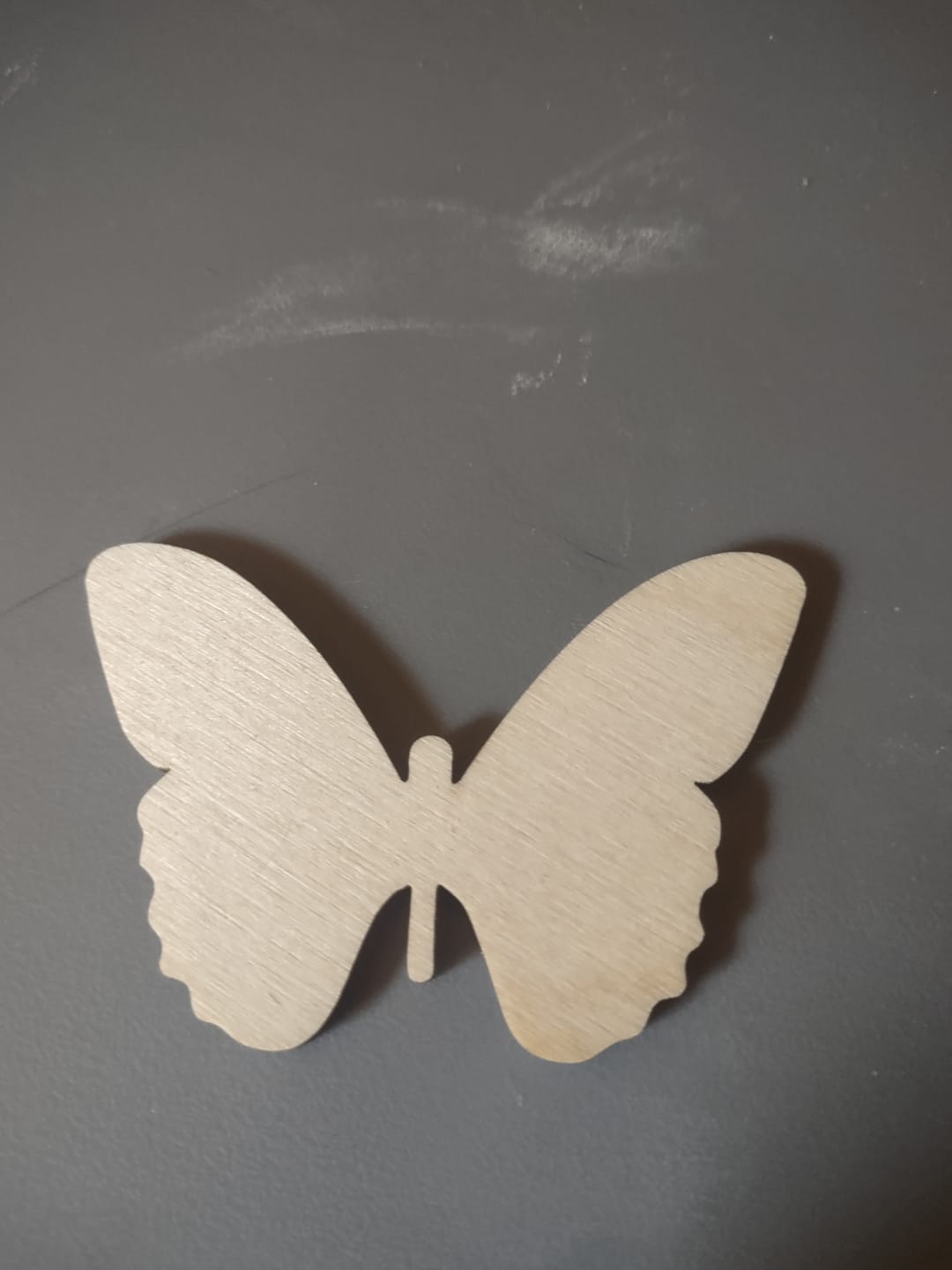 Customer photo review of Unfinished Wood Butterfly Silhouette - Craft- up to 46" DIY
