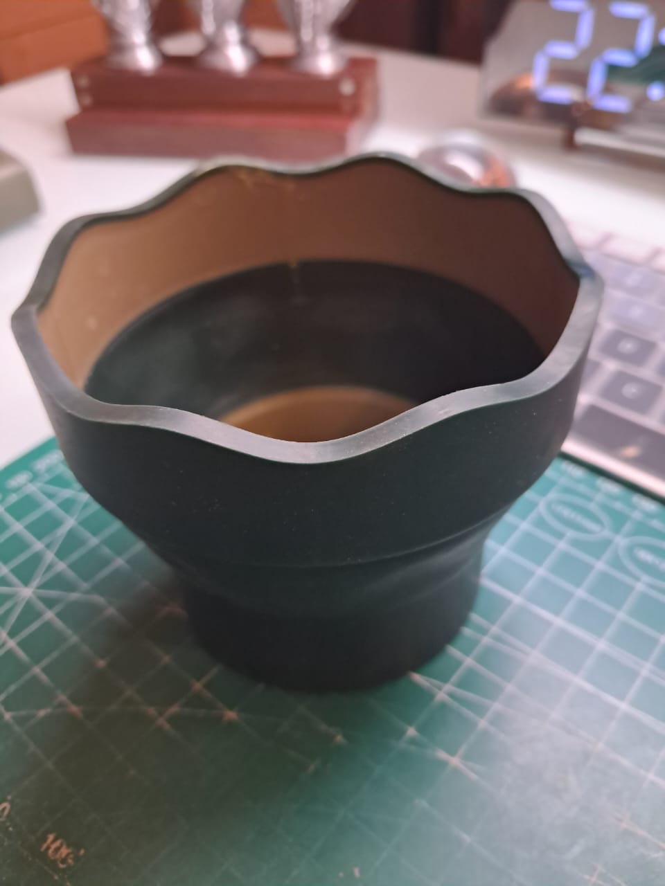 Customer photo review of Faber-Castell Click & Go - Vaso Plegable para Agua
