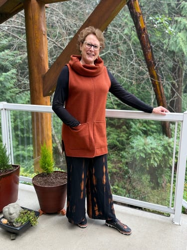 Customer photo review of Dance Pants - Shibori