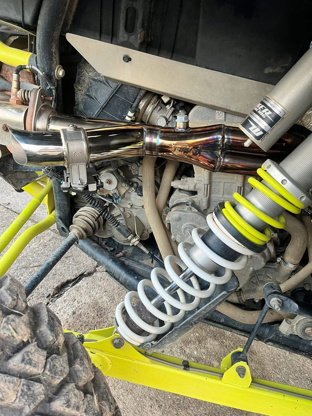 Customer photo review of RPM 2018-2023 RZR XP1000 / XP 1000 2.5" E-valve Captain's Choice Side Dump Exhaust