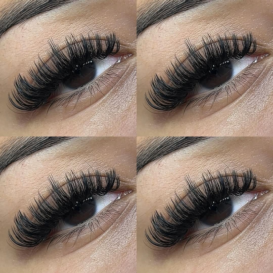 Customer photo review of Cashmere Volume Lash Extensions 0.03mm