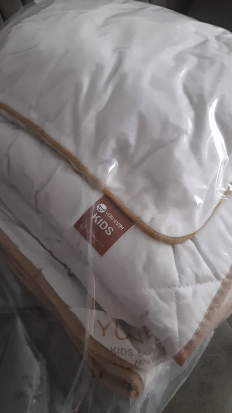 Customer photo review of Yün Çocuk Uyku Seti | Çocuk Yastık - Çocuk Ped - Çocuk Yorgan