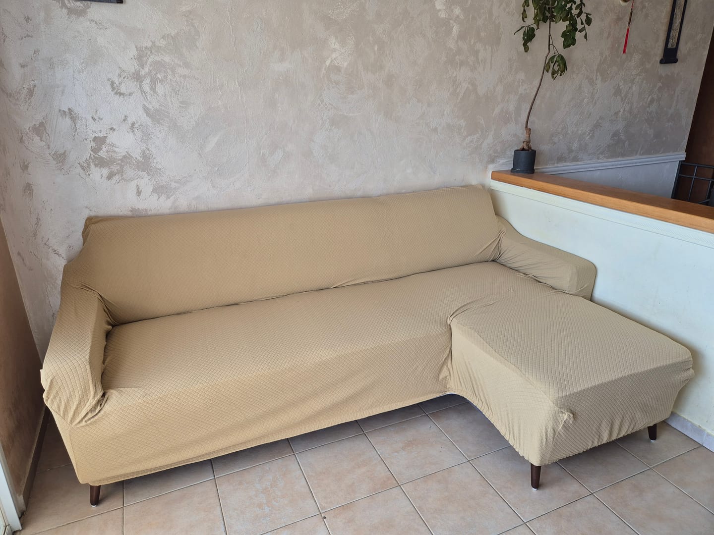 Customer photo review of כיסוי סלון ויטה פינתי