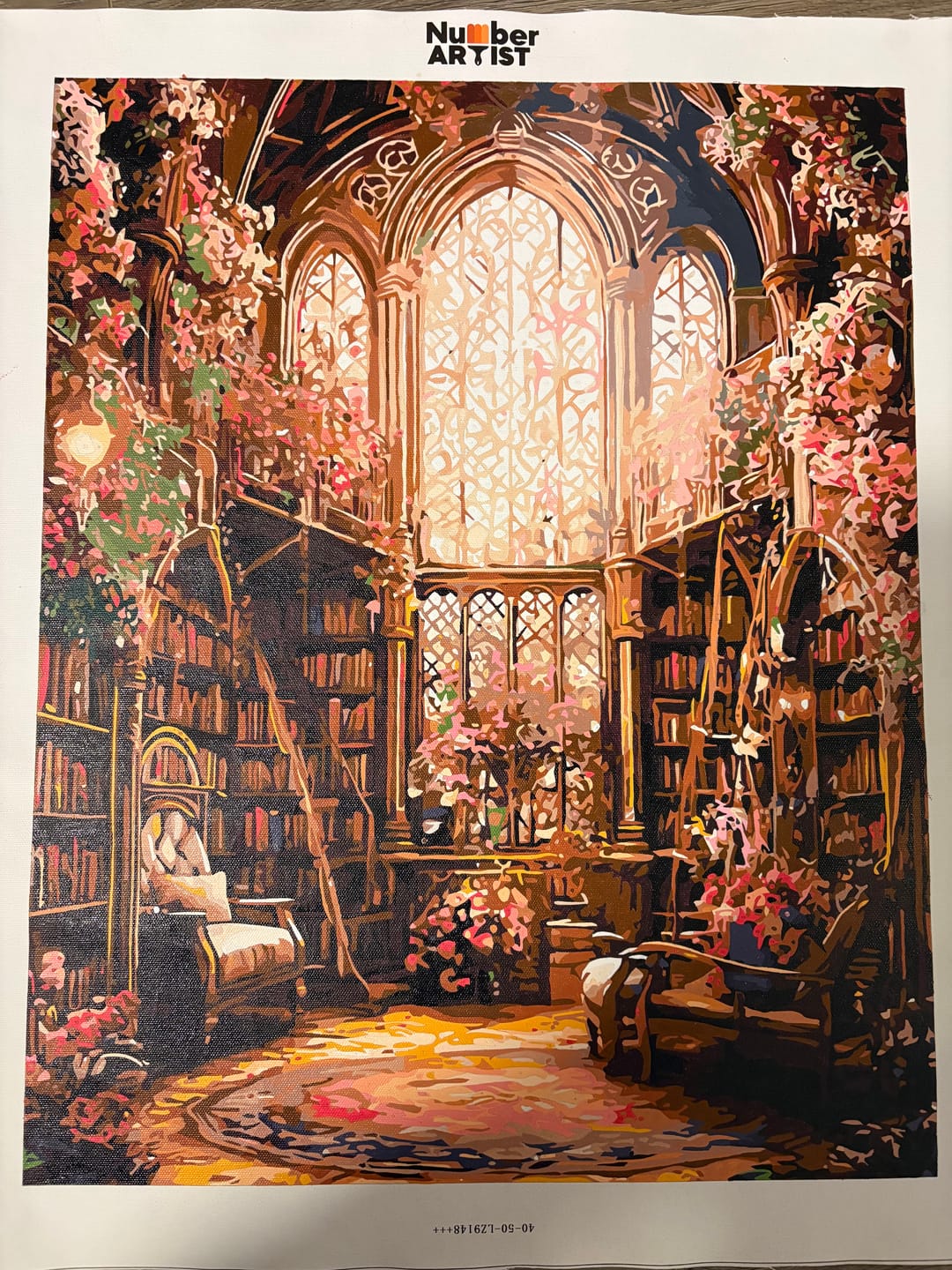 Customer photo review of Enchanted Floral Library