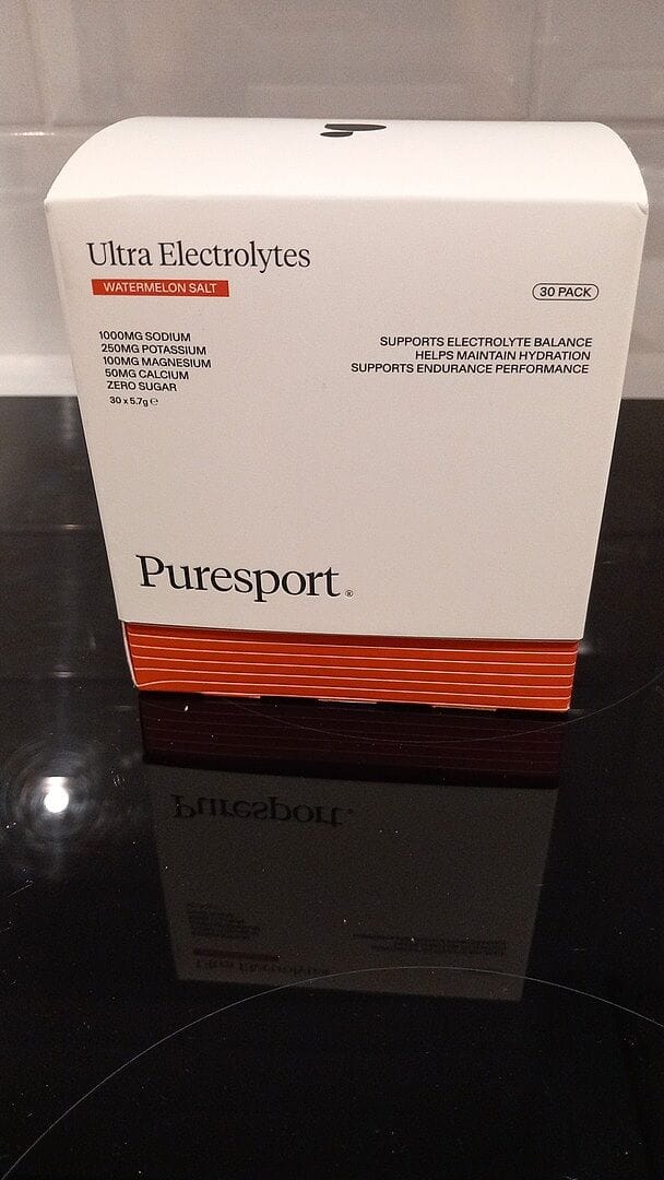 Customer photo review of Ultra Electrolytes (30 pack) - Watermelon Salt