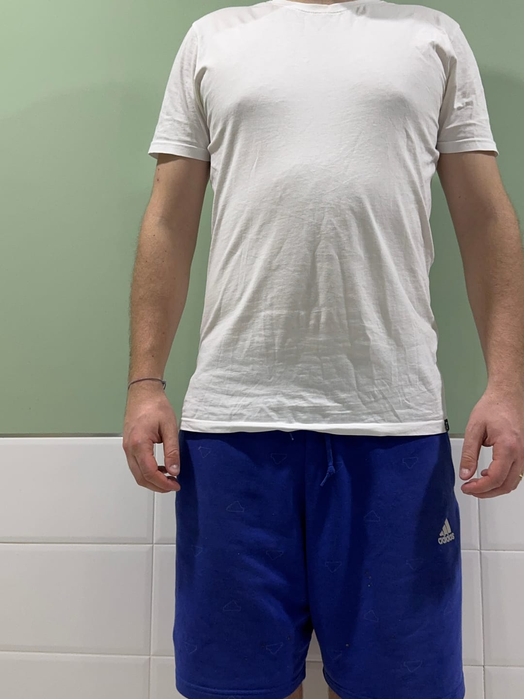 Customer photo review of Organic Tall Slim T-shirt (White)