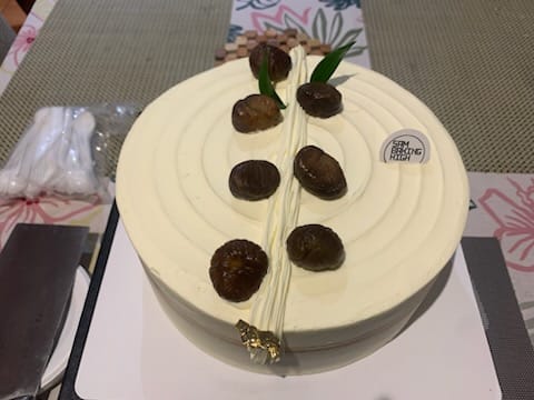 Customer photo review of [TOP SELLER] Chestnut Harvest Cake