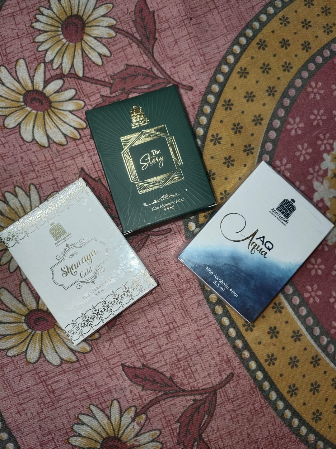 Customer photo review of Shanaya Gold Luxury Gourmand Attar Perfume
