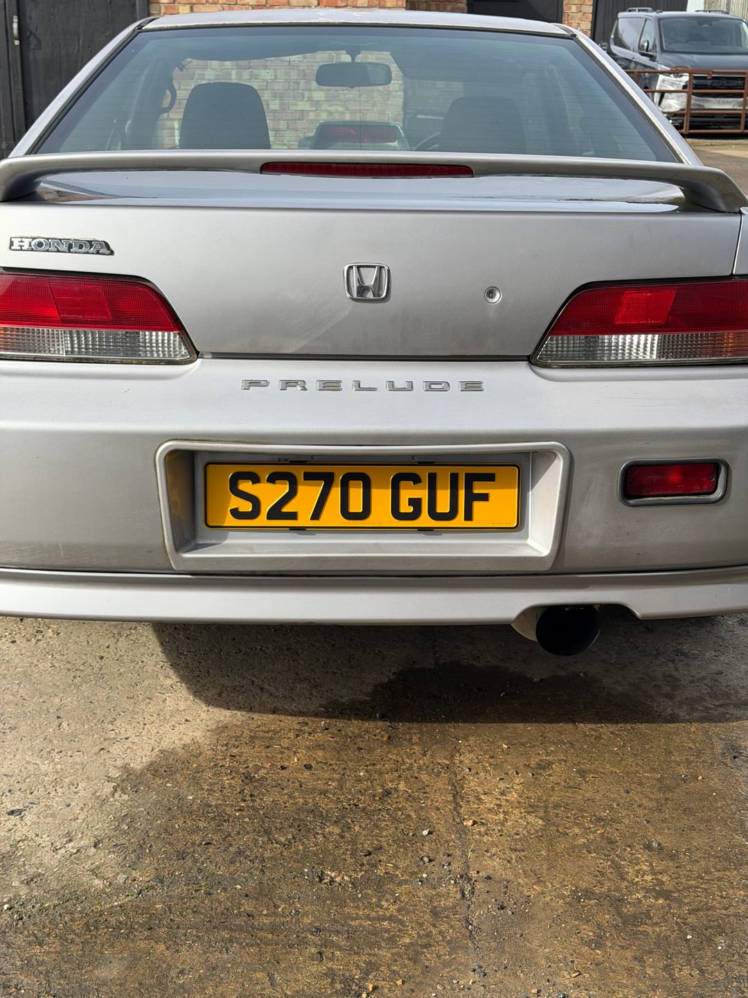 Customer photo review of Metal Pressed Number Plate (standard)- 520mm x 111mm