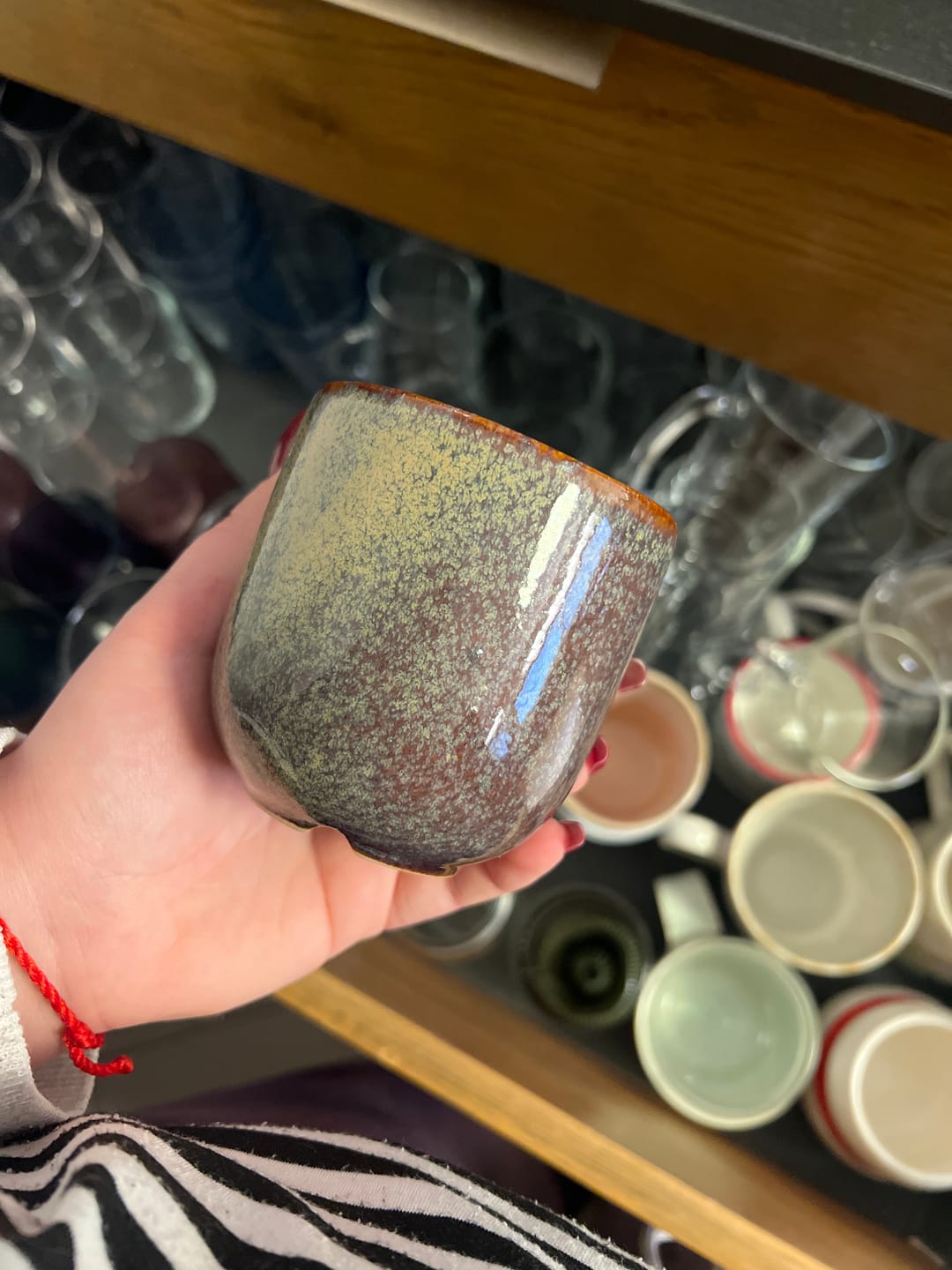 Customer photo review of כוס קפוצ'ינו גדול – חיבוק מסדרת נגה