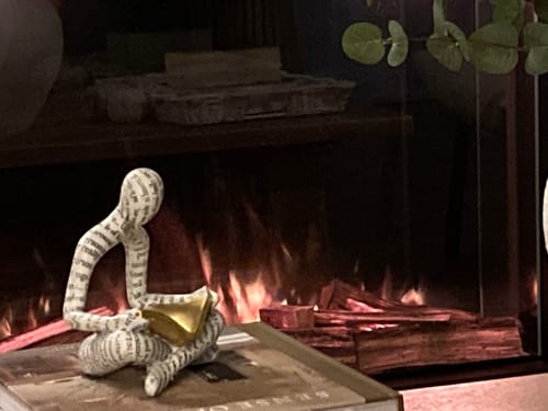 Customer photo review of Reader Expression Sculpture