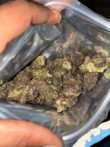 Customer photo review of Tropicana Cherry THCA Flower