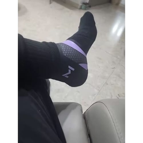 Customer photo review of ANCHR ShiftGuard — 12-Hour Ankle Support