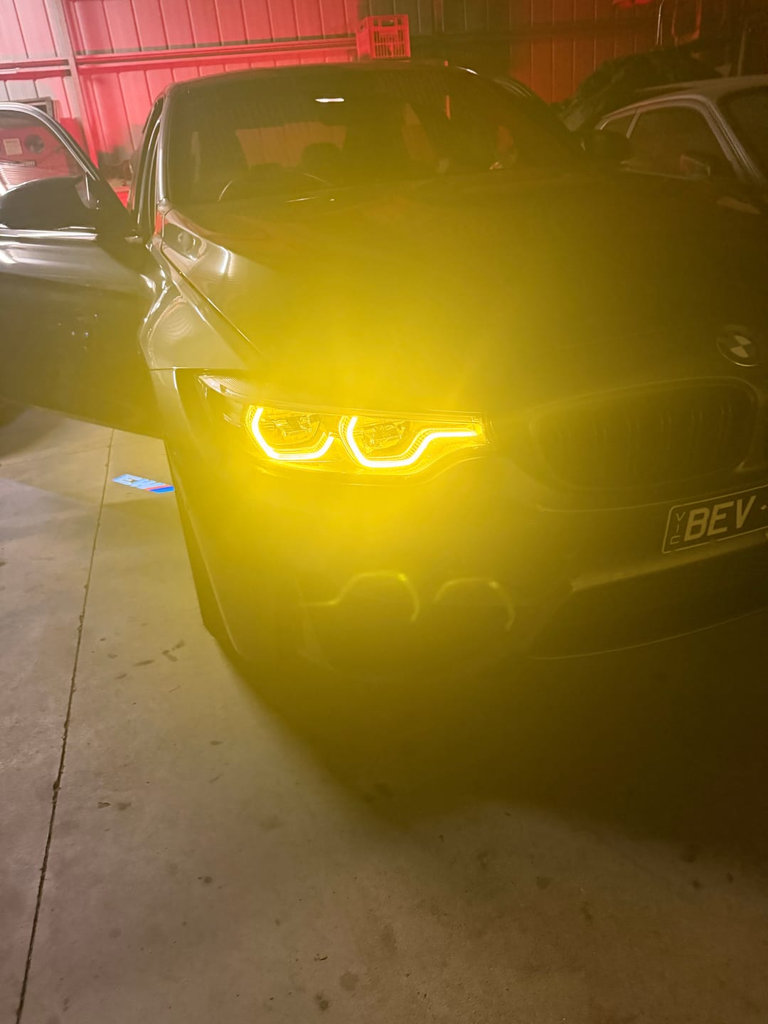 Customer photo review of BMW F80 M3 F82 M4 CSL YELLOW DRL KIT