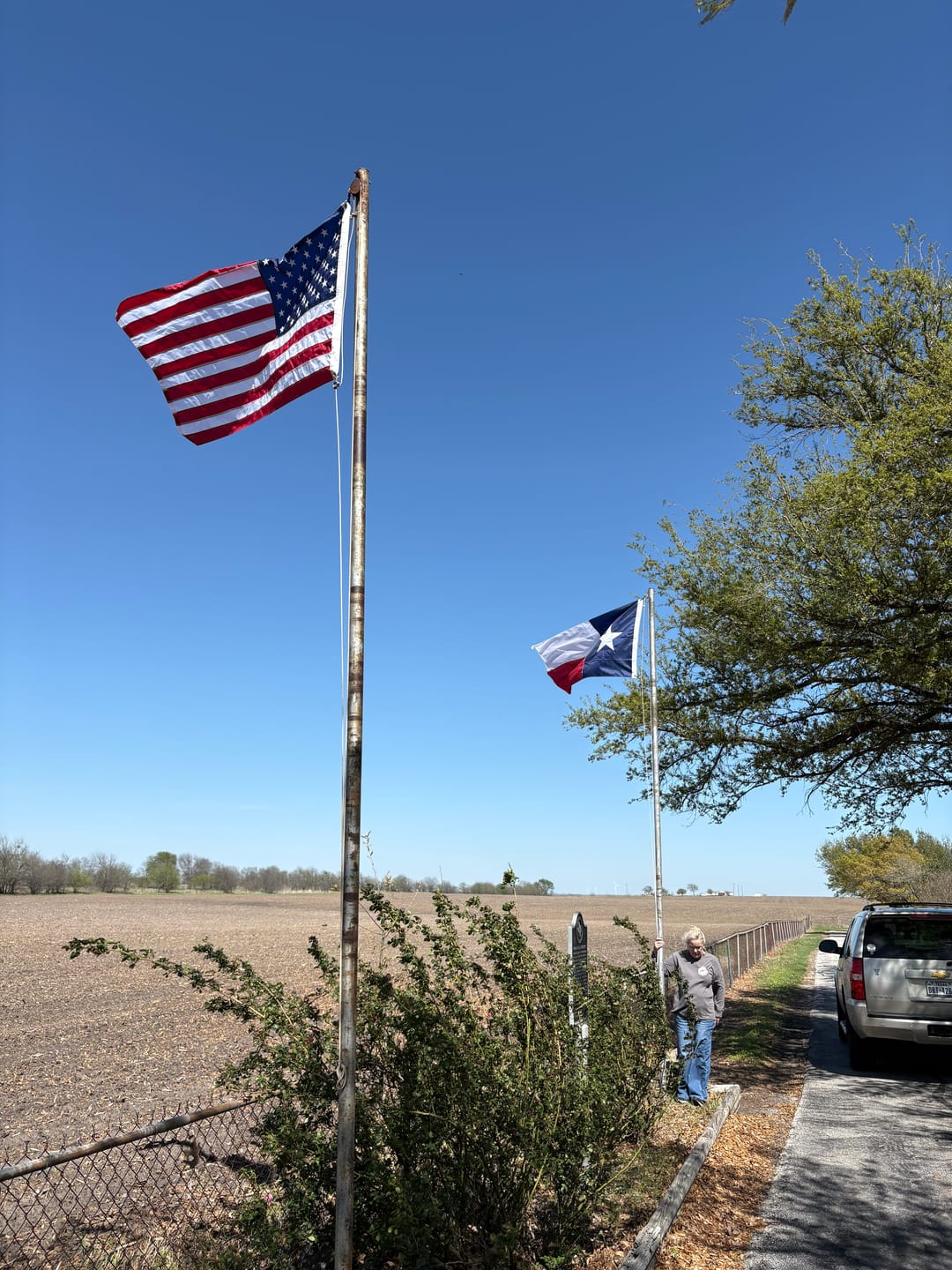 Customer photo review of 3' x 5' Texas Flag