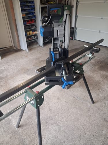 Customer photo review of Scie à tronçonner 355mm Evolution S355CPS pour la découpe du métal