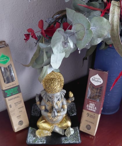 Customer photo review of Incienso de Ruda, Romero y Olíbano Natural