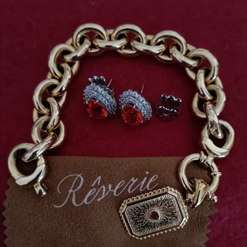 Customer photo review of Componente chiusura orecchini