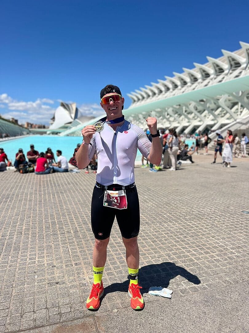Customer photo review of Performance Running Socks - Yellow - PSRC