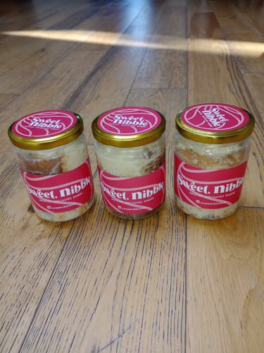 Customer photo review of Pastel de Tres Leches in Jar | Minimum 3 per order