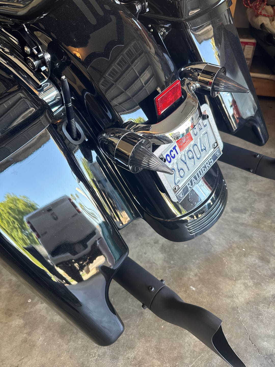 Customer photo review of Harley Davidson Clip in Lenses - Rocket / Black / Smoked