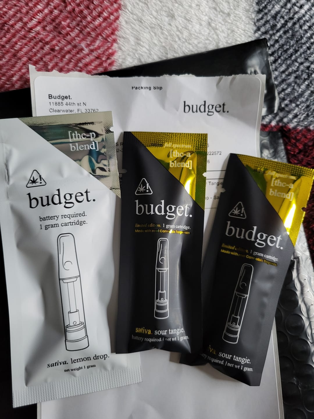Customer photo review of 1 Gram THC-P Blend Vape Cartridge | Lemon Drop - Sativa