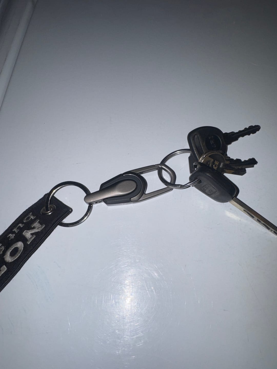 Customer photo review of 80Eighty® Zinc Alloy Keychain